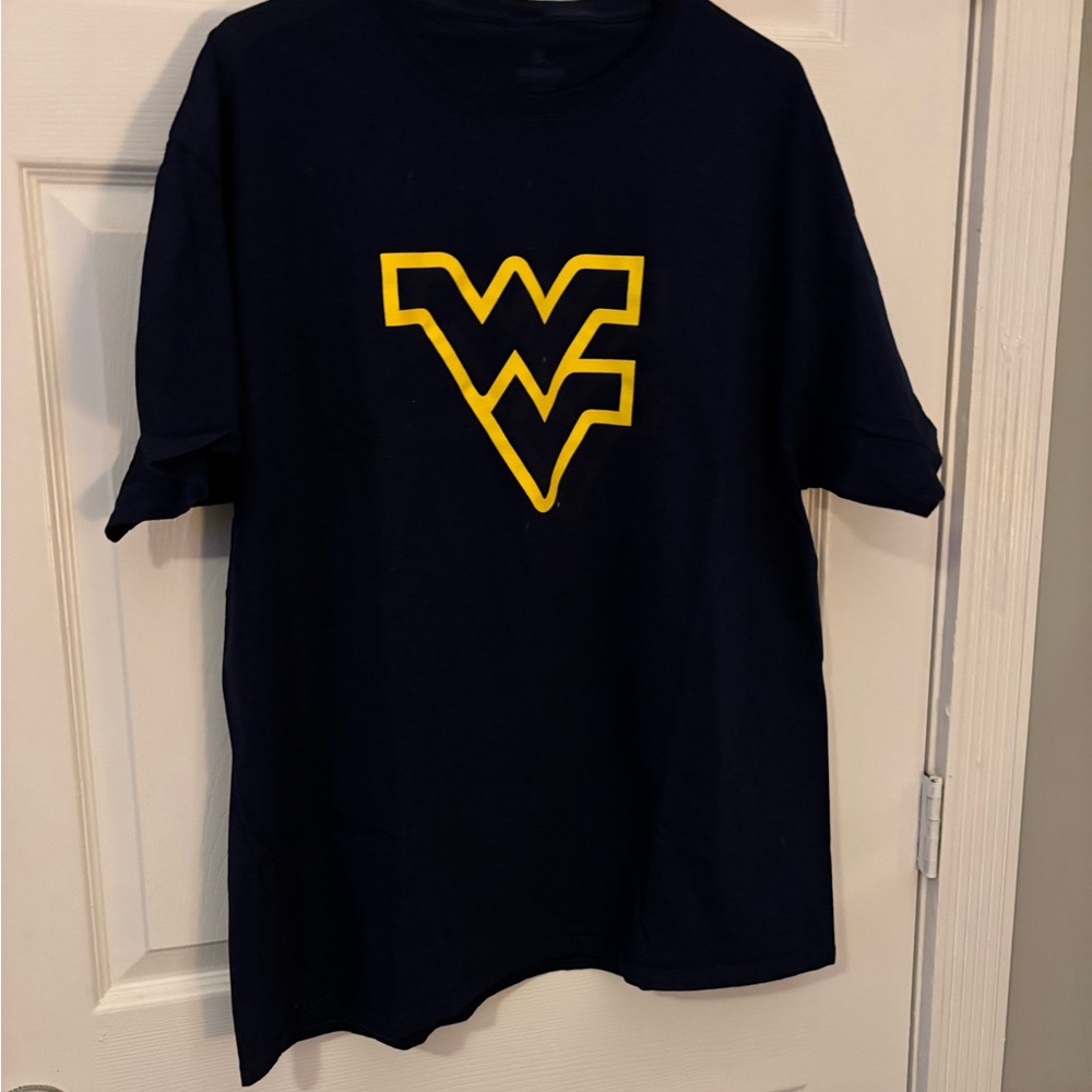 Navy Blue WV Logo Men's Short Sleeve Tee